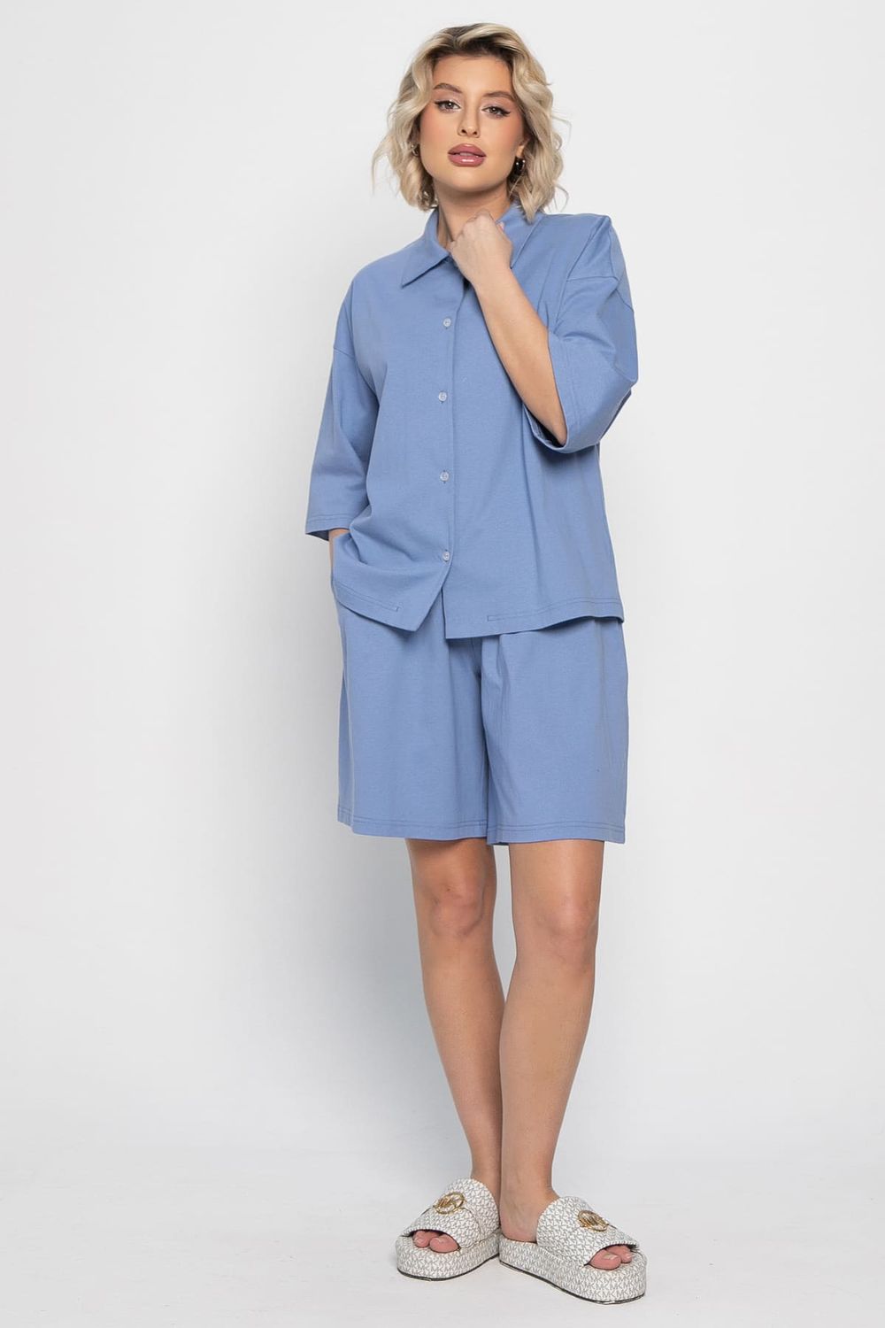 Костюм домашний Облачный уют (голубой) К14981-53М LT Collection