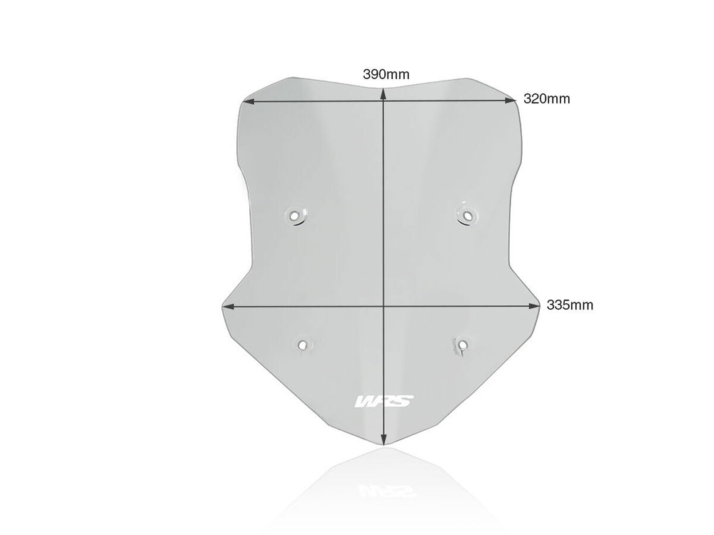 WRS Standart Ветровое стекло BMW F 900 XR затемненное BM058F