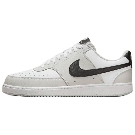 NIKE Court Vision Кроссовки для скейтбординга Низкие Серый Белый Мужские