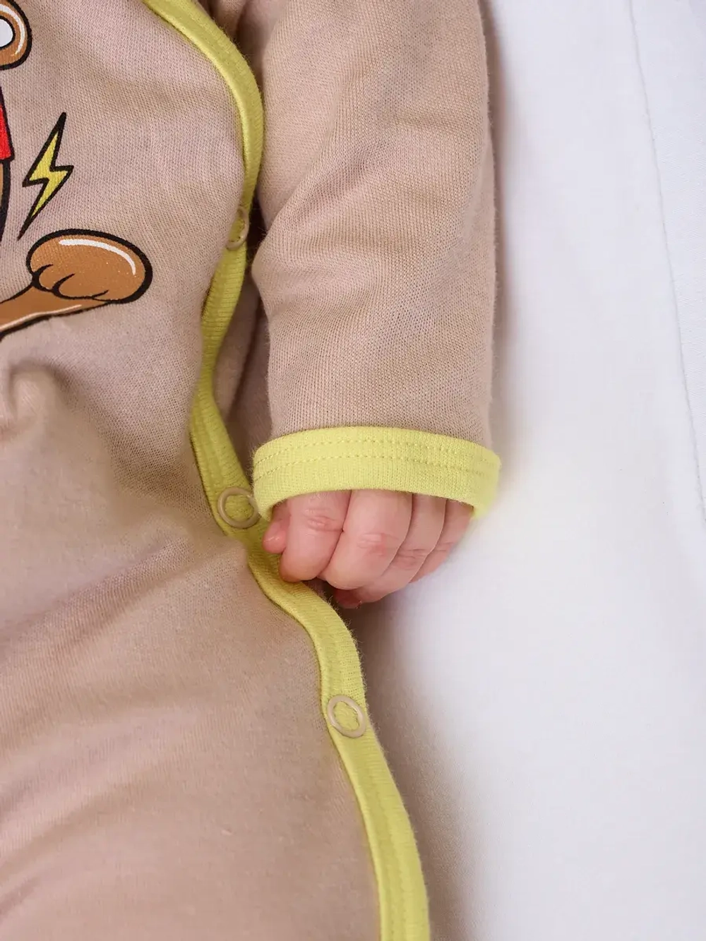 слип для новорожденного с капибарой