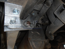 Фаркоп оцинкованный Galia R046A для Renault Scenic RX4 1999-2007(паспорт и сертификат в комплекте)(без электрики)