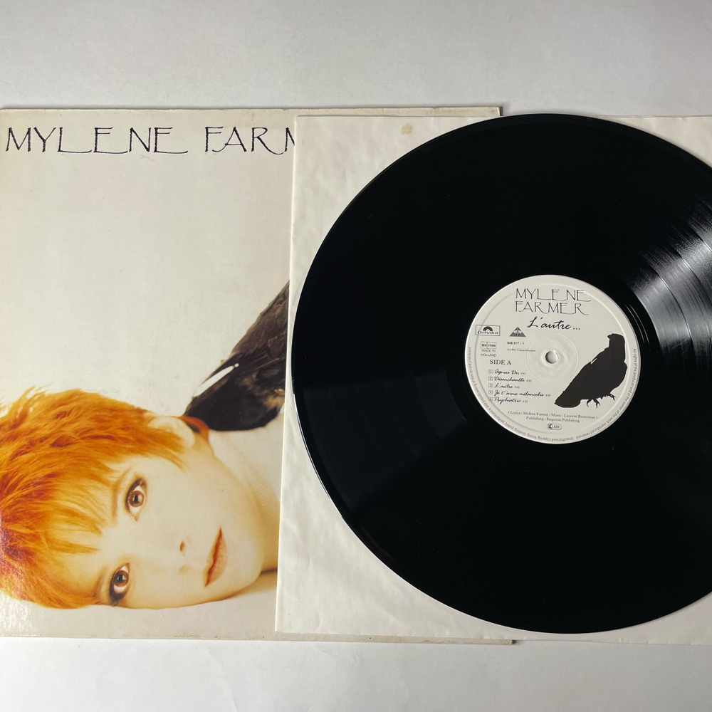 Винтажная виниловая пластинка LP Mylene Farmer L'Autre (Нидерланды 1991)