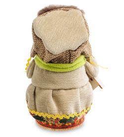 Народные промыслы ТК-734 Матрешка-шкатулка «Кузя с санками»