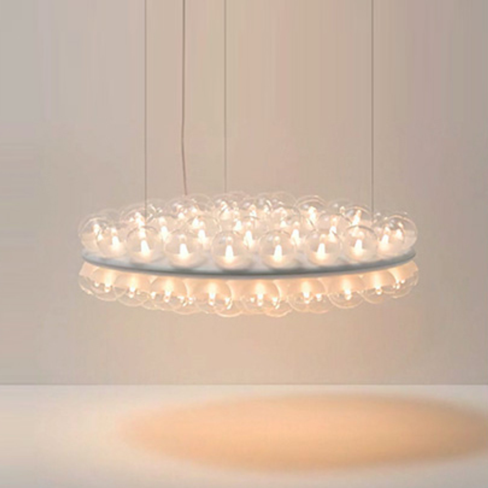 Pendant design lamp  Prop Light round double by Moooi