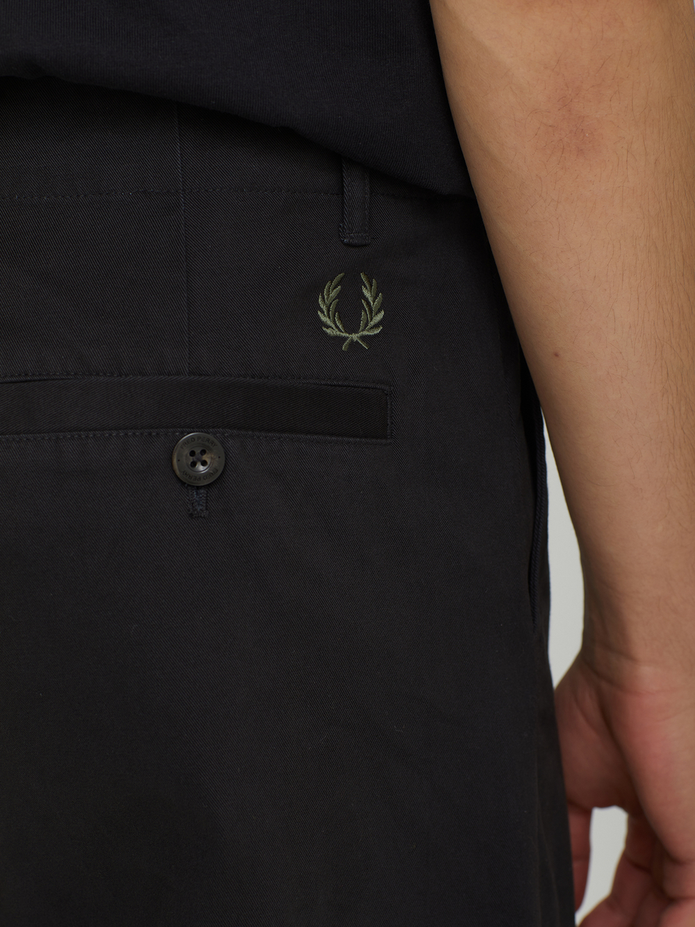 Мужские Брюки Straight Leg Twill