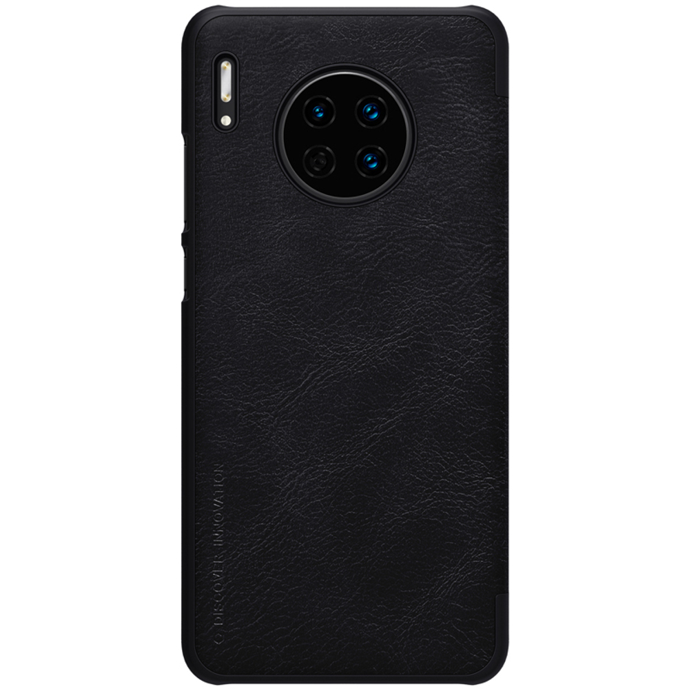 Кожаный чехол книжка от Nillkin для смартфона Huawei Mate 30, серия Qin Leather