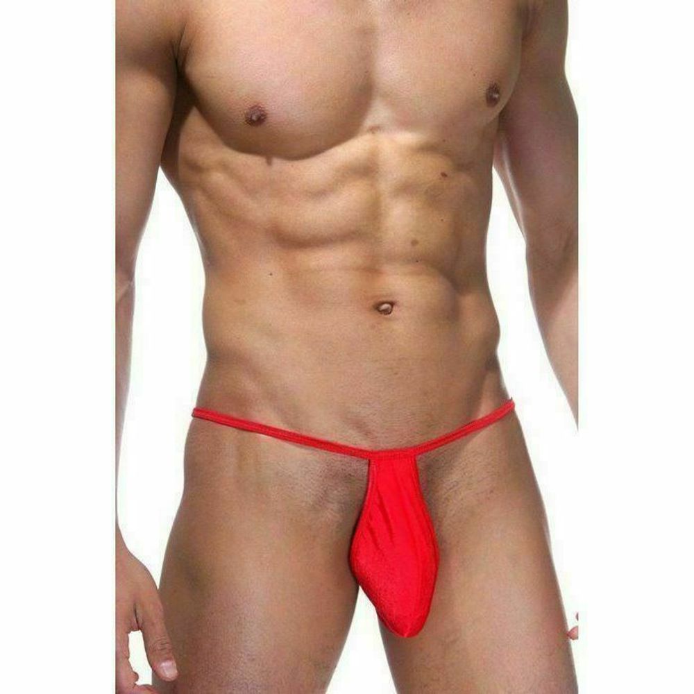 Трусы мужские стринги красные La Blinque LB15010