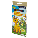 Карандаши цветные Alingar 12 цв., "Сказочный мир" пластиковые, шестигранные, заточенные, грифель 3.0 мм, картон. уп., европодвес