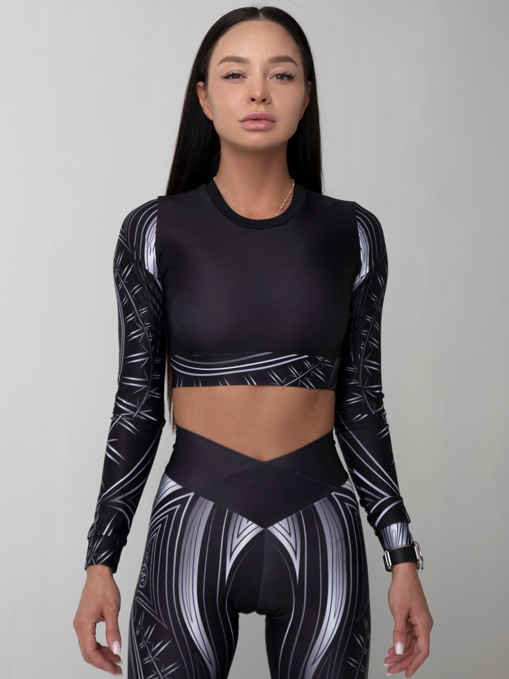 Рашгард Ethnic Gray