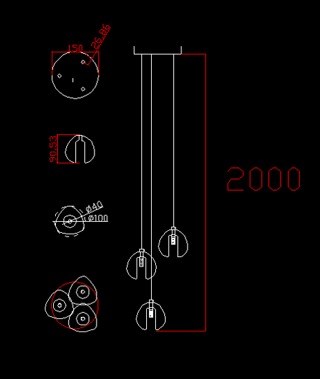 Люстра Bocci 14.3 Random