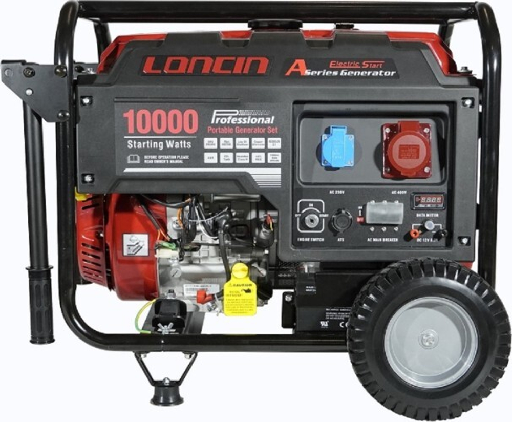 Генератор бензиновый LONCIN LC10000D-AS трехфазный 00-00152817