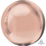 Шар фольгированный Сфера 3D 53 см (Розовое Золото)