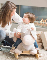 Качалка детская Nattou CAPPUCCINO Ослик beige 211505