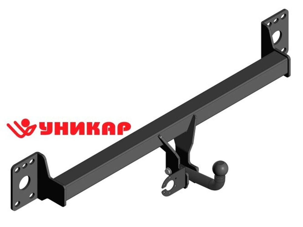 Фаркоп Volkswagen Touаreg с 2002-2018 г. (без электрики) (Уникар)