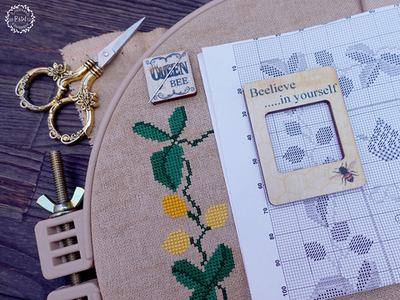 Магнитная рамочка "Beelieve" с пчёлкой