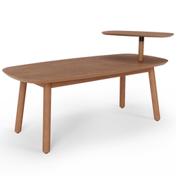 Столик кофейный Umbra Swivo светлый орех