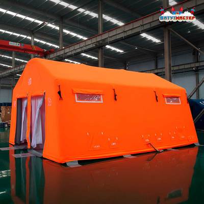 Модуль пневмокаркасный МЧС «Спасатель» из ПВХ 6×4×2,5 м, пункт деактивации