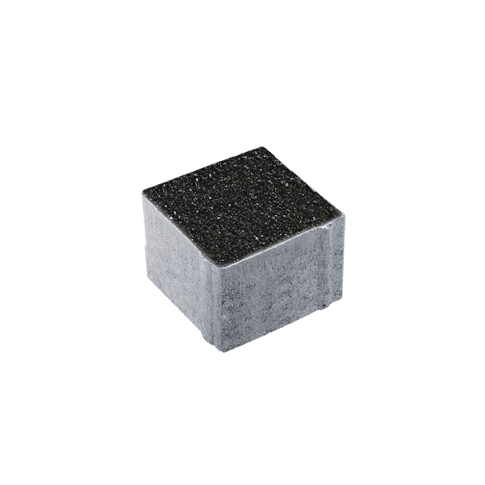 Тротуарная плитка КВАДРАТ 100х100 мм - Стоунмикс Черный