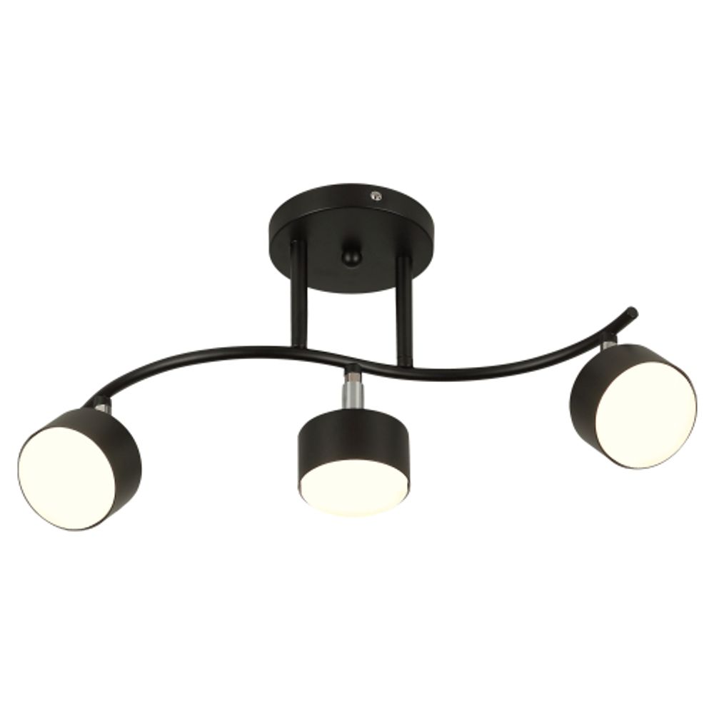 Светильник настенно-потолочный спот Rivoli Vanessa 7074-703 3хGX53 15 Вт поворотный | Споты-Подсветки