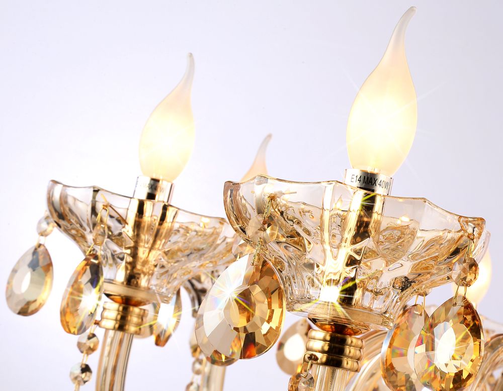 Ambrella Подвесная классическая люстра с хрусталем Classic TR4907