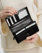 Кошелек 021 12 черный