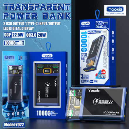 Power Bank Yookie YO22 (10 000mAh)
