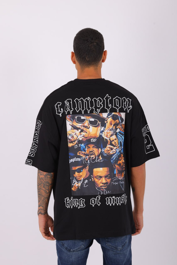 Футболка Escobar Campton King Of Music black