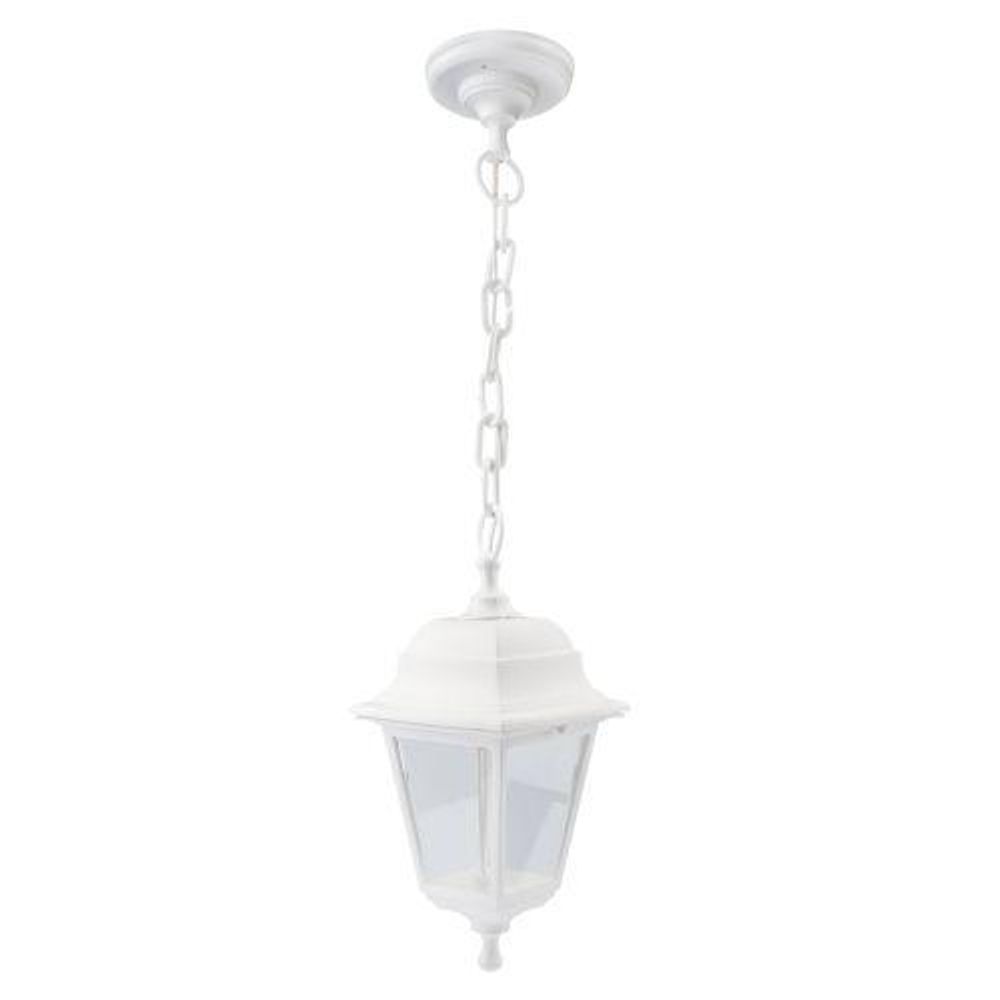 Светильник садово-парковый Адель E27 подвесной четырехгранный бел. НСУ 04-60-001 бел. ЭРА Б0048107 Светильник садово-парковый Адель E27 подвесной четырехгранный бел. НСУ 04-60-001 бел. ЭРА Б0048107
