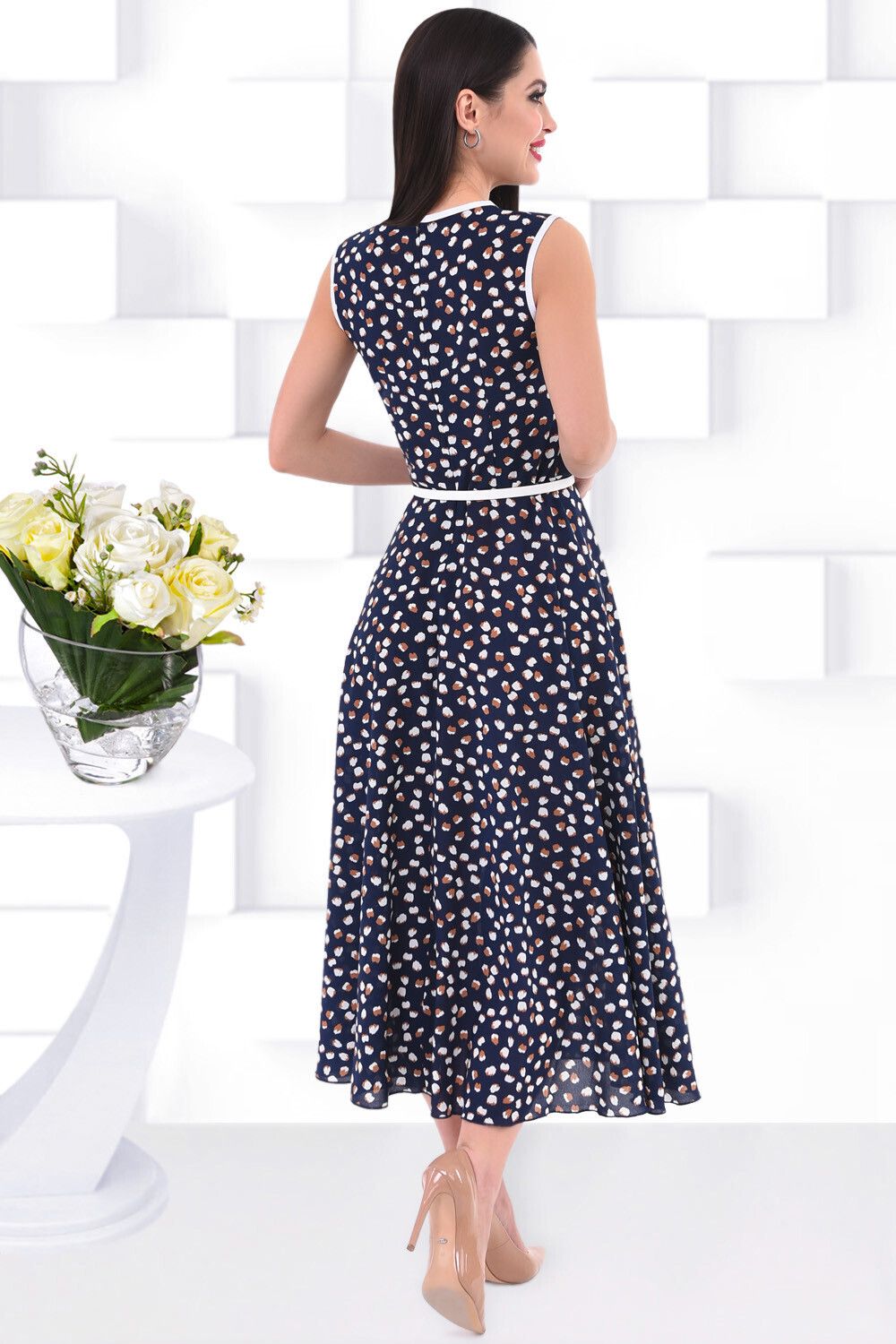 Платье Атмосфера (поп-корн дарк) Brividi (Акция)