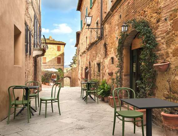 Стол пластиковый складной Sky Folding, 60х60 см, черный