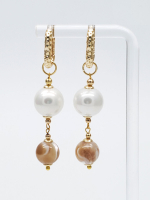 91002026 Серьги Selena Pearls