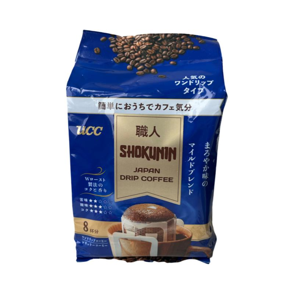 Натуральный молотый кофе в дрип-пакетах UCC