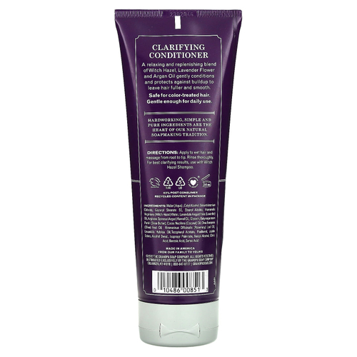 The Grandpa Soap Co., кондиционер с гамамелисом, очищающий, для всех типов волос, 237 мл (8 жидк. унций)