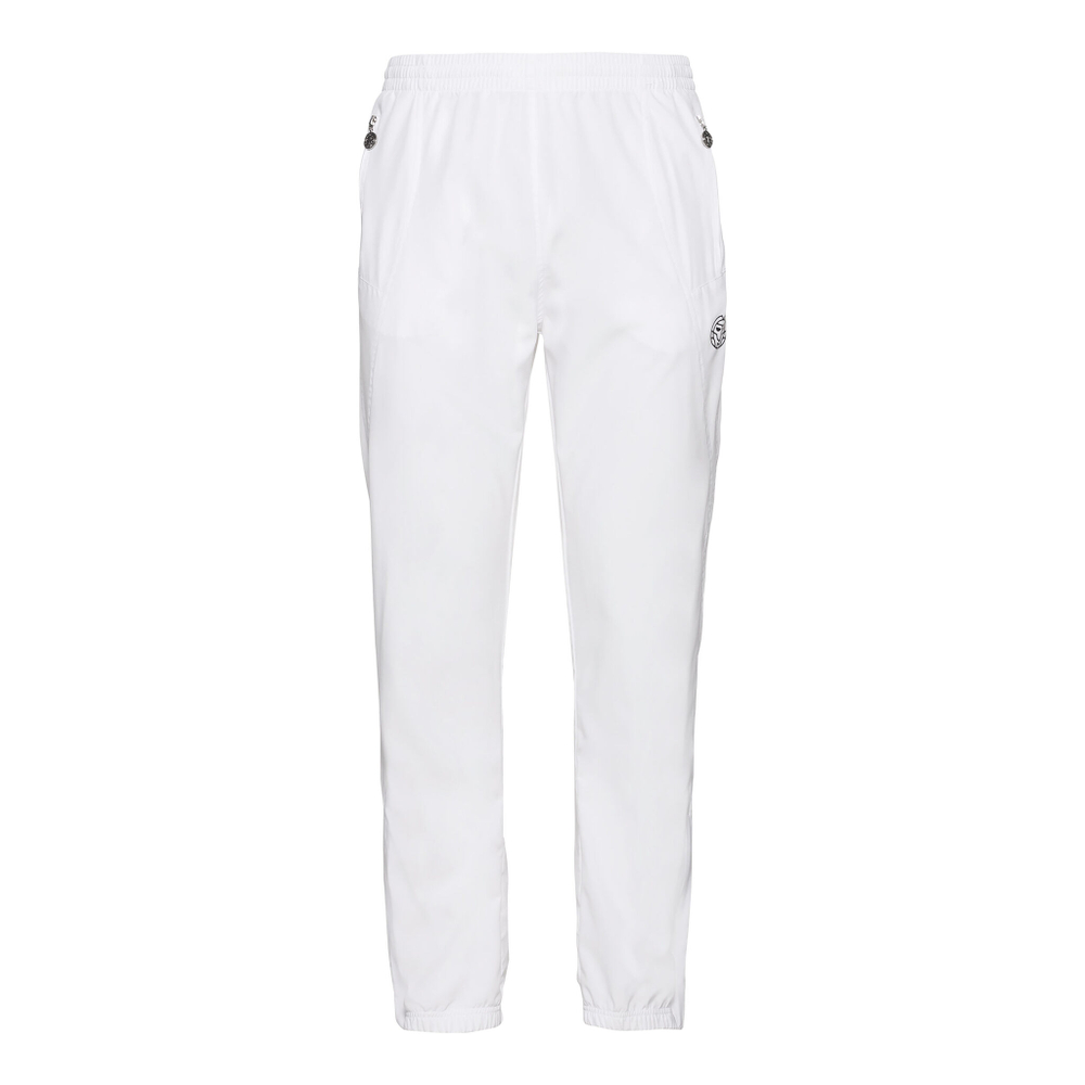 Мужские теннисные штаны BIDI BADU Flinn Tech Training Pants Men - White, Black