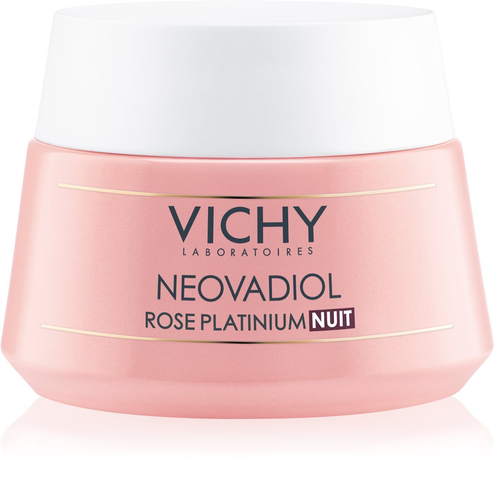 Vichy Neovadiol Rose Platinium - Осветляющий и регенерирующий ночной крем для зрелой кожи /   50  ml  / GTIN 3337875646796