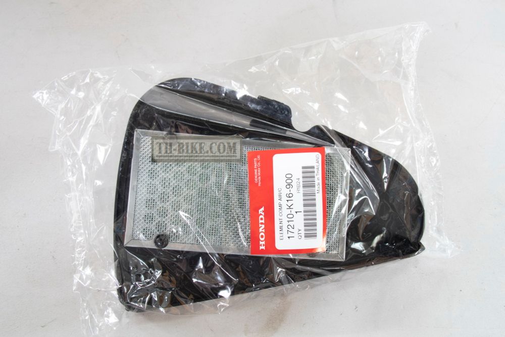 17210-K16-900. ELEMENT COMP., AIR CLEANER. Air filter Honda Zoomer-X, Scoopy-i