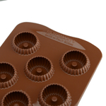 Форма силиконовая для приготовления конфет choco crown, 11х24 см