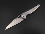 Складной нож Magpie M390 CrystalTi black DLC