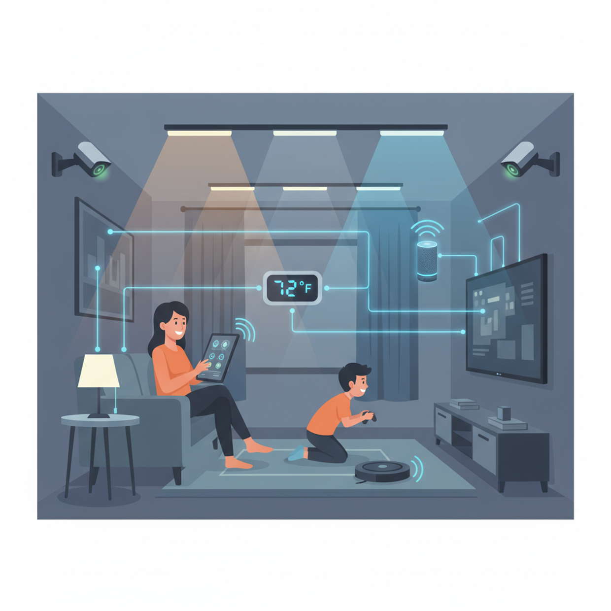 Умный доме в бытовом использовании