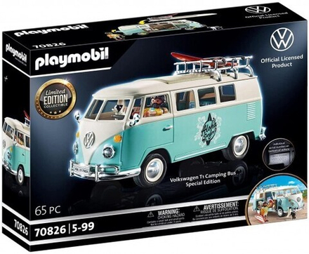 Конструктор Playmobil 70826 Фольксваген Т1 Кемпинг автобус для серфингистов