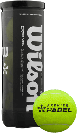 Мячи для падела Wilson Premier Padel (3 мяча в банке)