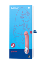 Вибратор Satisfyer Vibes Master силикон бежевый 23,5 см