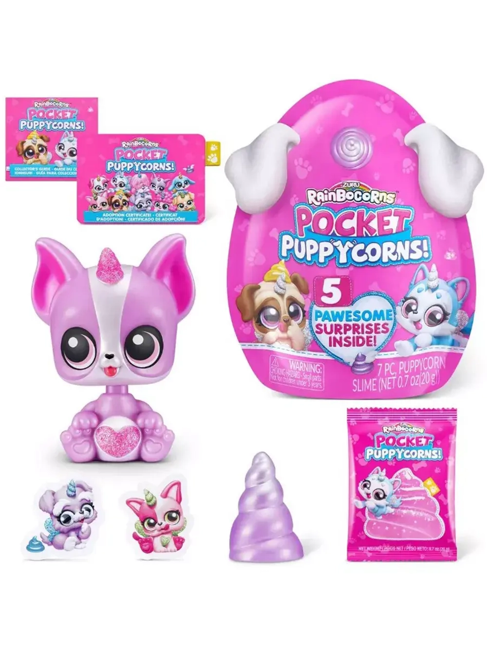 Фигурка сюрприз Rainbocorns Puppycorn 9285 в пакете