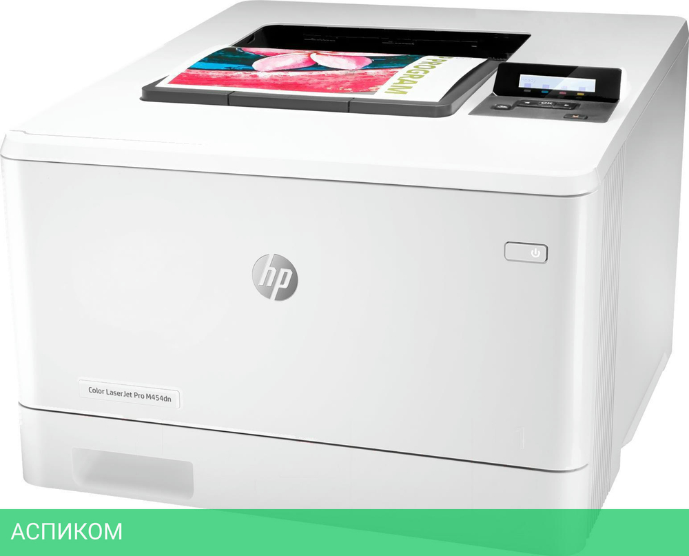 Принтер HP LaserJet Pro M454dn (W1Y44A)