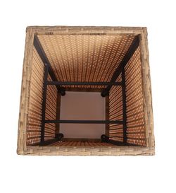 Капучино, кашпо для цветов плетеное