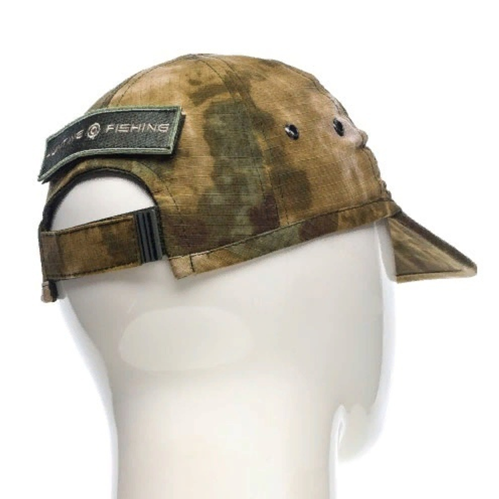 Бейсболка Huntsman ткань Рип-стоп цвет КМФ Малахит (р:58-60)