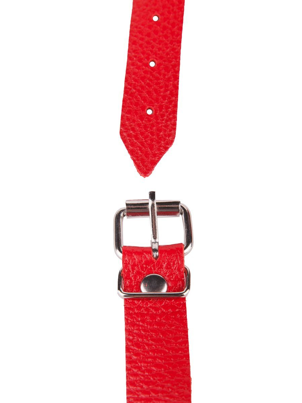 Чёрный кляп-шар с красным ремешком (Цвет: черный с красным)