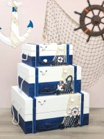 Ящики для хранения вещей 3 шт