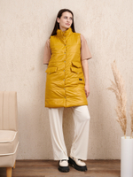 Жилет женский "Наоми" горчица