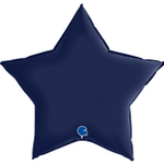 Звезда 36" Темно-синий, Сатин Gr